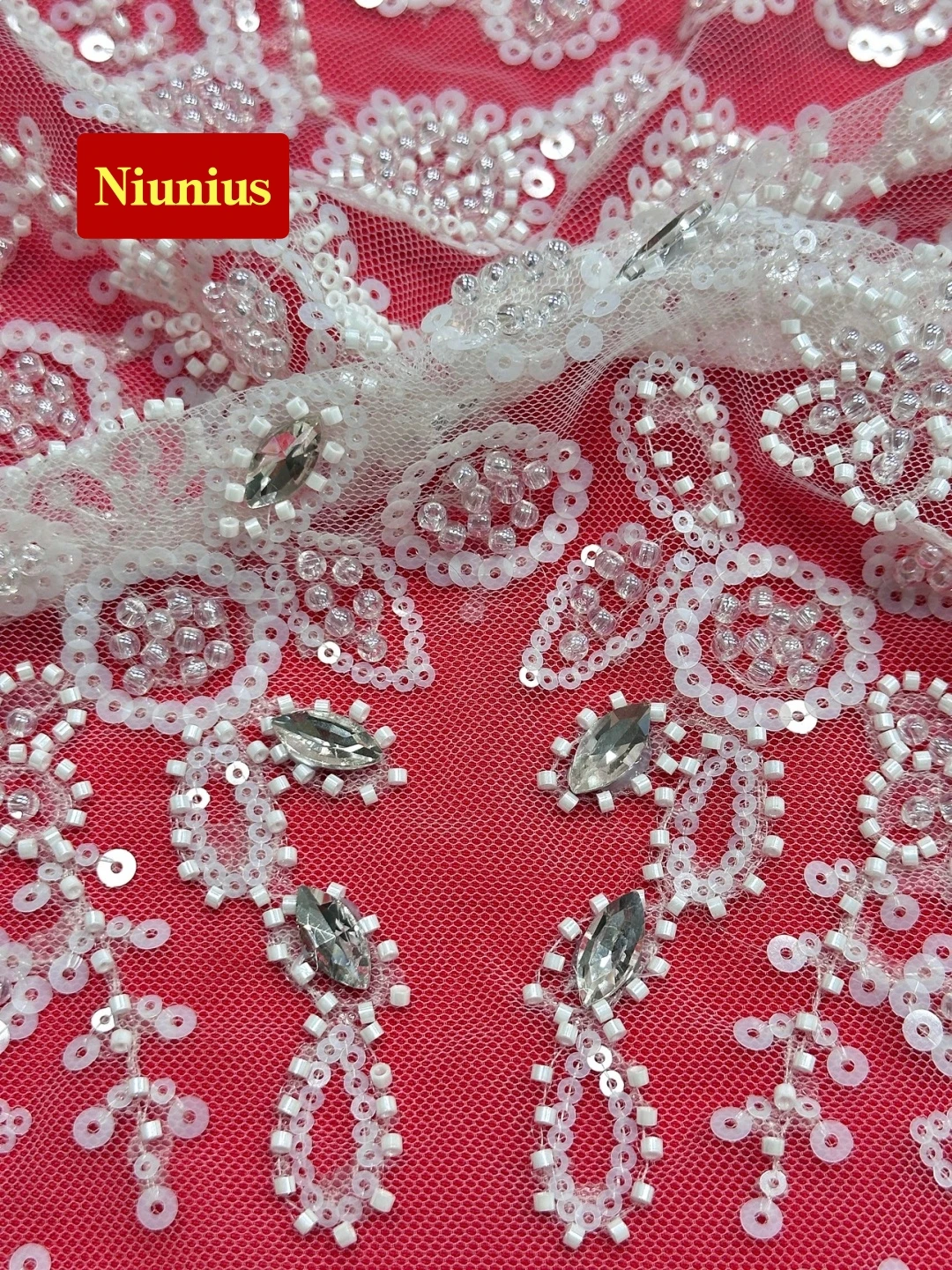 202 Elegant Wedding Evening Dress Fabric-Soft Beaded Tube Lace with Biggest Stones, High Quality (Austria Latest)NN5938_R
202 Elegant Wedding Evening Dress Fabric-Soft Beaded Tube Lace with Biggest Stones, High Quality (Austria Latest)NN5938_R