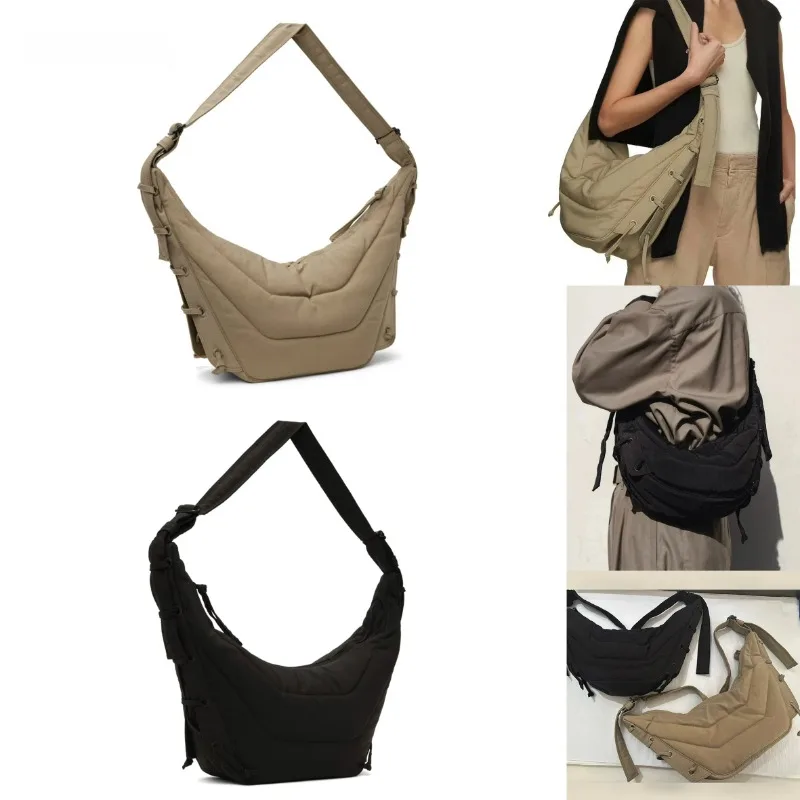 Original Padded Nylon Crossbody Shoulder Bag, Croissant Bag Lazy Style Large Casual Sling Bag Adjustable Strap Handbag
Original Padded Nylon Crossbody Shoulder Bag, Croissant Bag Lazy Style Large Casual Sling Bag Adjustable Strap Handbag
