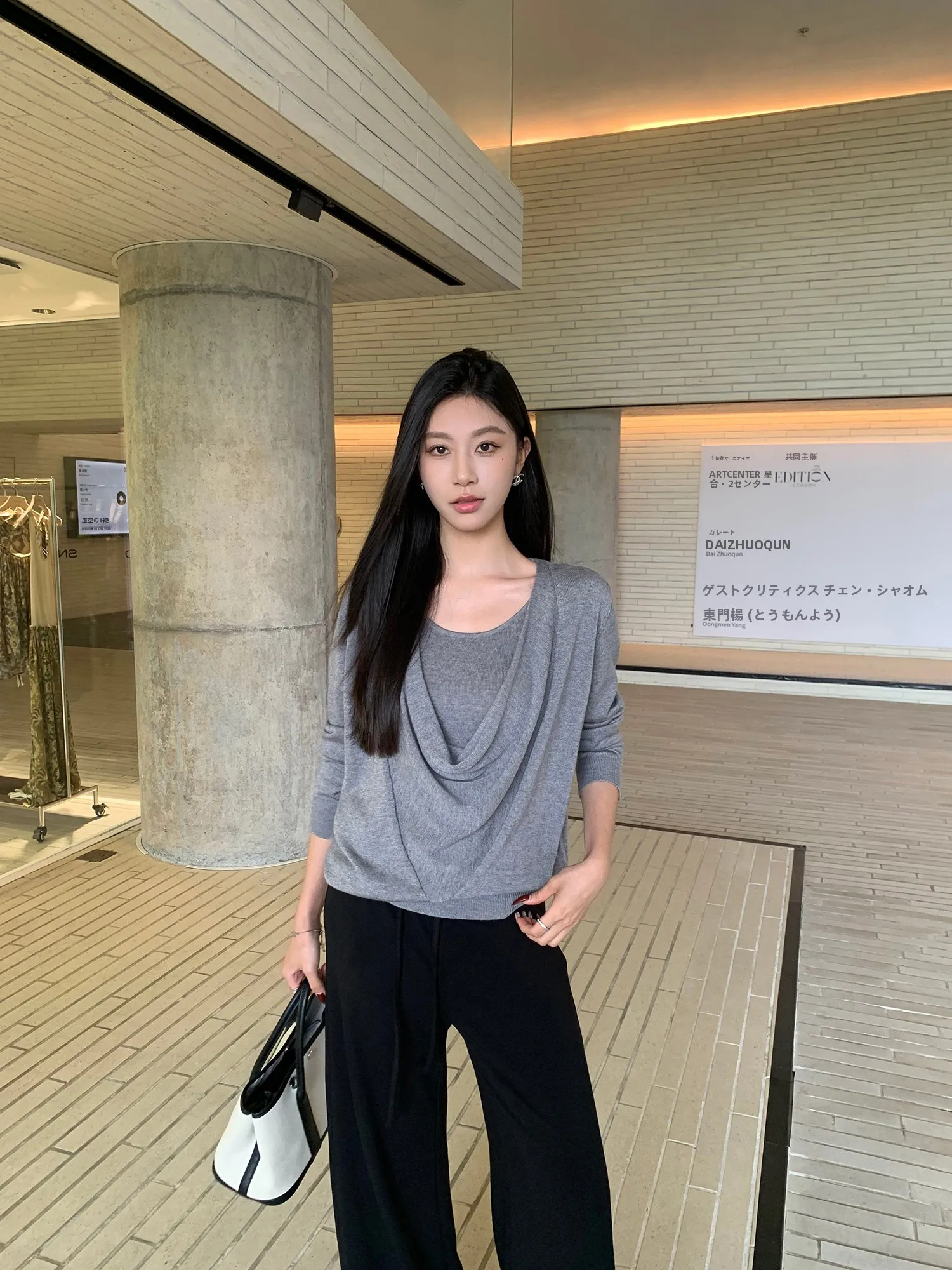 Pusumede Women's Knitted Long Sleeve Vest Top Set Casual Loose Fit Comfortable Blend Fiber Two-Piece Outfit Spring Season
Pusumede Women's Knitted Long Sleeve Vest Top Set Casual Loose Fit Comfortable Blend Fiber Two-Piece Outfit Spring Season