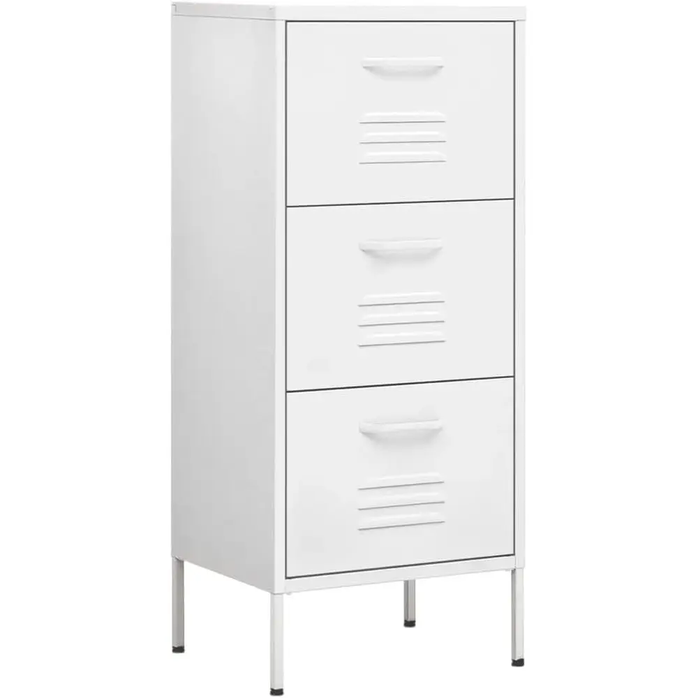 3-Drawer Ball-Bearing Storage Cabinet, Slim Design for Living Spaces, 13.8x16.8x40 Inches, White
3-Drawer Ball-Bearing Storage Cabinet, Slim Design for Living Spaces, 13.8x16.8x40 Inches, White