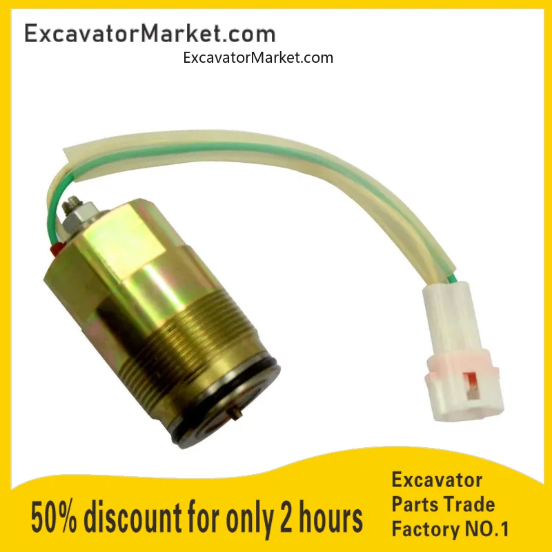 Excavator MC609-7421120 609-74211200 Solenoid Valve for Kobelco SK200-1 SK200-3 SK200-6 SK200-6E Doosan DH220-5 Hydraulic Pump
Excavator MC609-7421120 609-74211200 Solenoid Valve for Kobelco SK200-1 SK200-3 SK200-6 SK200-6E Doosan DH220-5 Hydraulic Pump