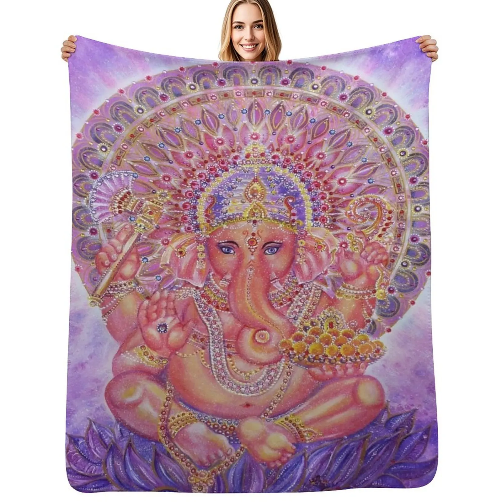 Ganesha 2 Throw Blanket All Weather Soft Throw Blanket for Sofa
Ganesha 2 Throw Blanket All Weather Soft Throw Blanket for Sofa