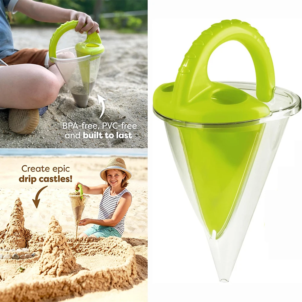 Beach Children Wash Sand Overflow Funnel Outdoor Family Sand Hopper Creative Beach Pile Sand Spills Out Of A Hand-Held Funnel
Beach Children Wash Sand Overflow Funnel Outdoor Family Sand Hopper Creative Beach Pile Sand Spills Out Of A Hand-Held Funnel