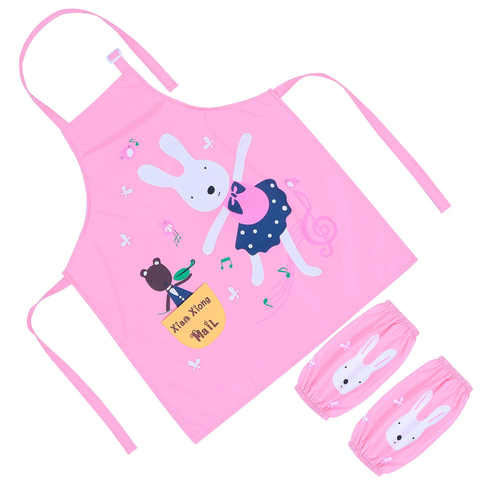 1Set Waterproof Breathable Painting Apron for Kids with Sleeves 4 Pockets Adjustable Children's Art Smock for Drawing Baking 
1Set Waterproof Breathable Painting Apron for Kids with Sleeves 4 Pockets Adjustable Children's Art Smock for Drawing Baking