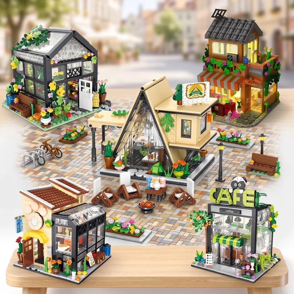 Light Up Building Block Set Flower House Street View Warm Scene Architecture Model DIY Puzzle Toy Ideal Gift For Friends Family
Light Up Building Block Set Flower House Street View Warm Scene Architecture Model DIY Puzzle Toy Ideal Gift For Friends Family