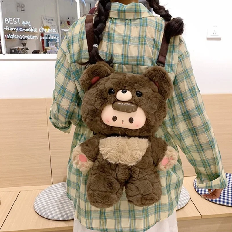 Ins New Cute Little Bear Plush Backpacks Soft Anime Animals Crossbody Bag Cartoon Bear Doll Fashionable Casual Bag for Women
Ins New Cute Little Bear Plush Backpacks Soft Anime Animals Crossbody Bag Cartoon Bear Doll Fashionable Casual Bag for Women