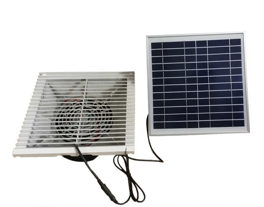 20W Solar Exhaust Wall Fan for Cabinet Container House Shed RV Corrosion Resistant Plastic Construction 3m Cord
20W Solar Exhaust Wall Fan for Cabinet Container House Shed RV Corrosion Resistant Plastic Construction 3m Cord