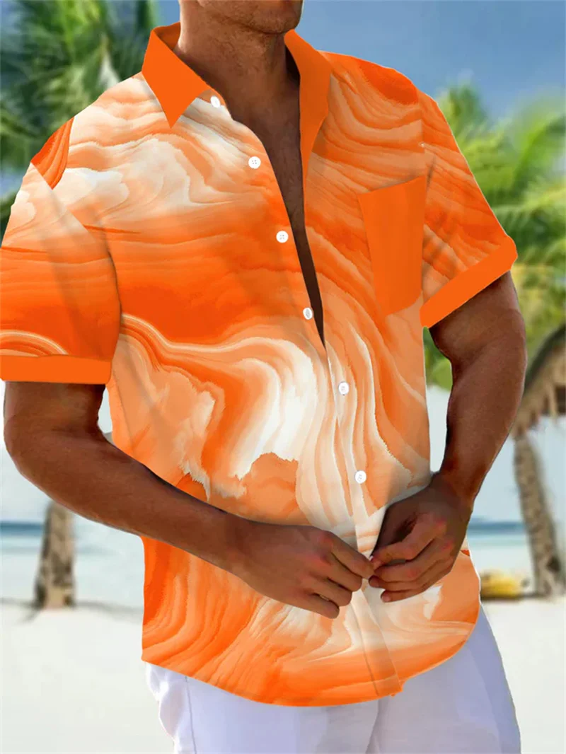 2025 3D Men's Hawaiian Shirt Men's Breathable Summer Stitching Retro Shirt Single breasted Short Sleeve Top
2025 3D Men's Hawaiian Shirt Men's Breathable Summer Stitching Retro Shirt Single breasted Short Sleeve Top