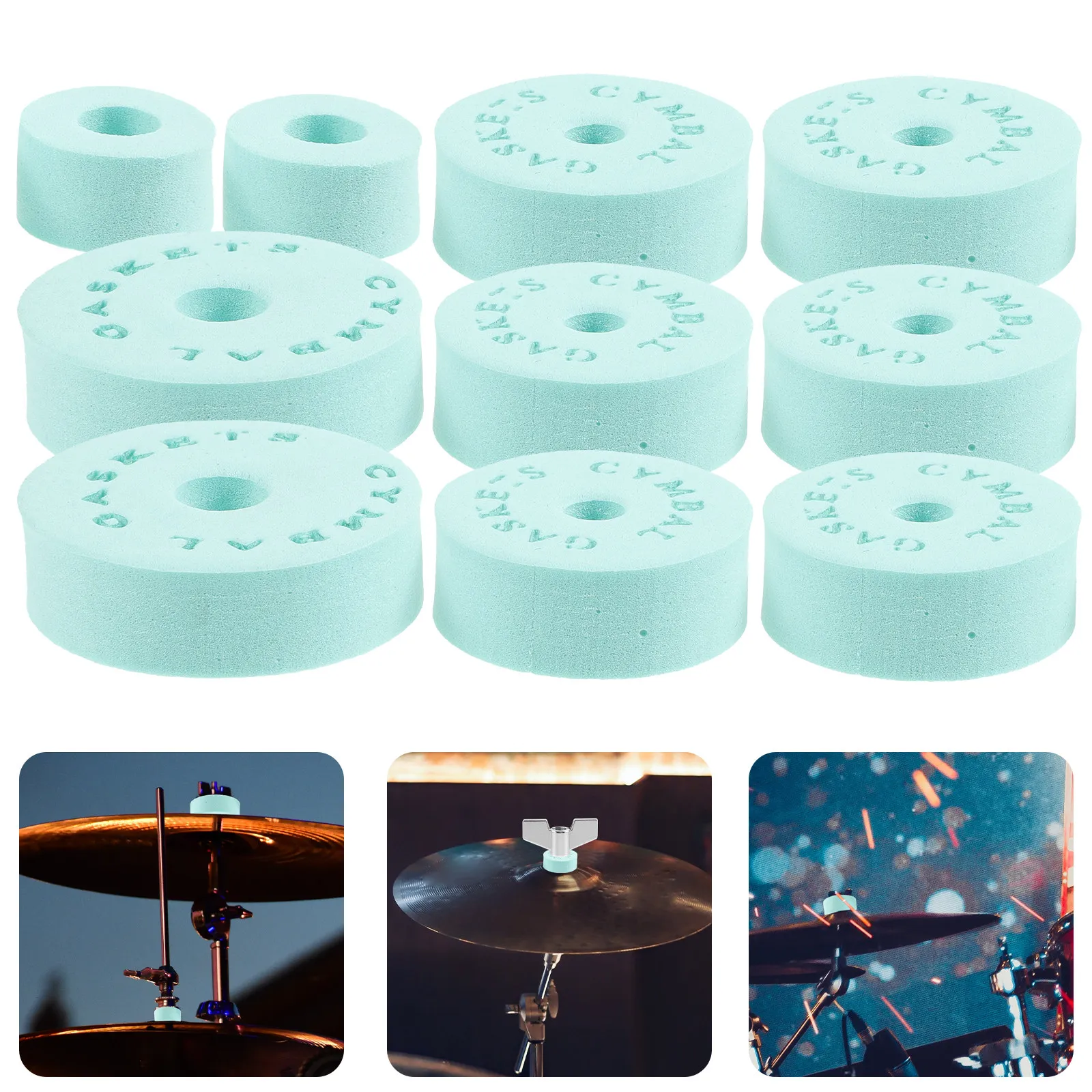 1Set Drum Set Supplies Cymbal Replacement Accessories Eva Stand Tube Pad No Deterioration Secure Fastening Drum Accessories
1Set Drum Set Supplies Cymbal Replacement Accessories Eva Stand Tube Pad No Deterioration Secure Fastening Drum Accessories
