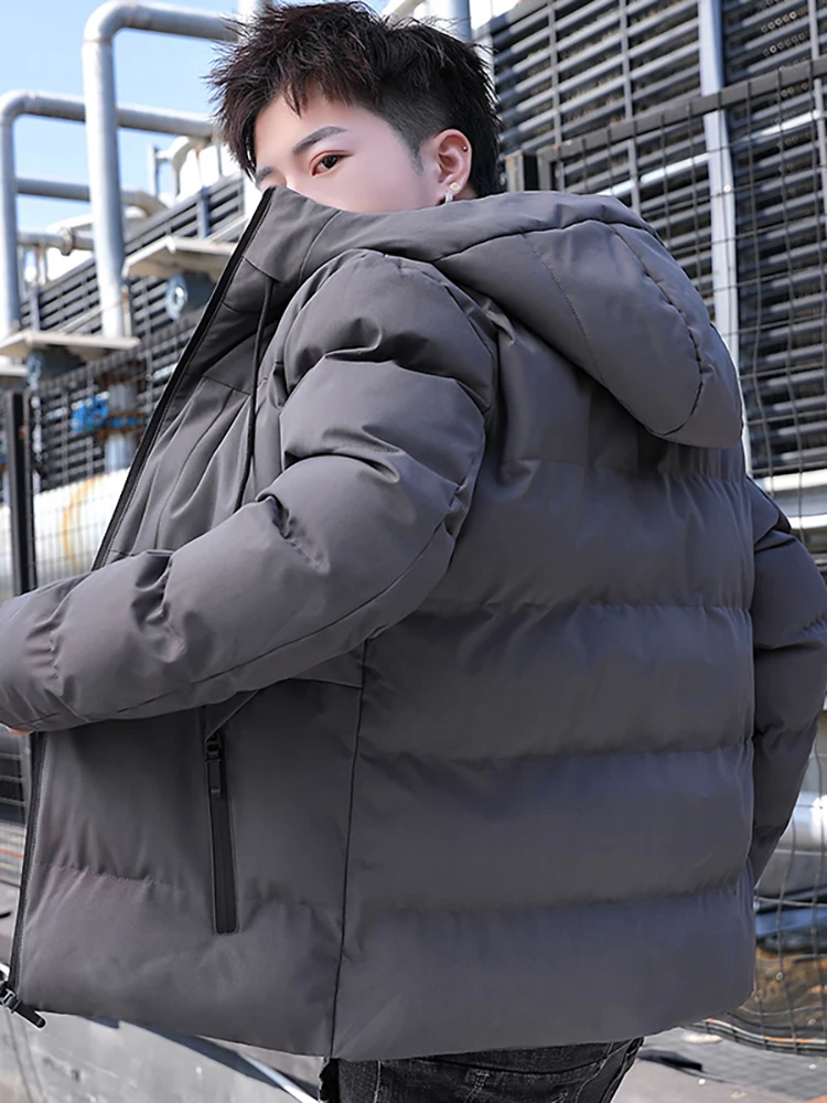 Men's Thiened down Cotton Jaet Autumn Winter Warm Faionable Versatile Hooded Zipper Closure Regular Fit Cleanfit Sle
Men's Thiened down Cotton Jaet Autumn Winter Warm Faionable Versatile Hooded Zipper Closure Regular Fit Cleanfit Sle