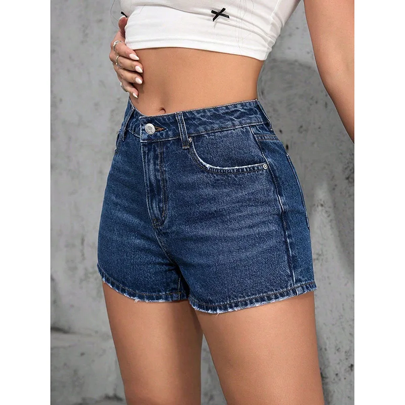 Summer Lady High Waist Classic Slim Fit Shorts Hot Sale Women Thin Denim Shorts Girls American Style Fashion Short Jeans
Summer Lady High Waist Classic Slim Fit Shorts Hot Sale Women Thin Denim Shorts Girls American Style Fashion Short Jeans