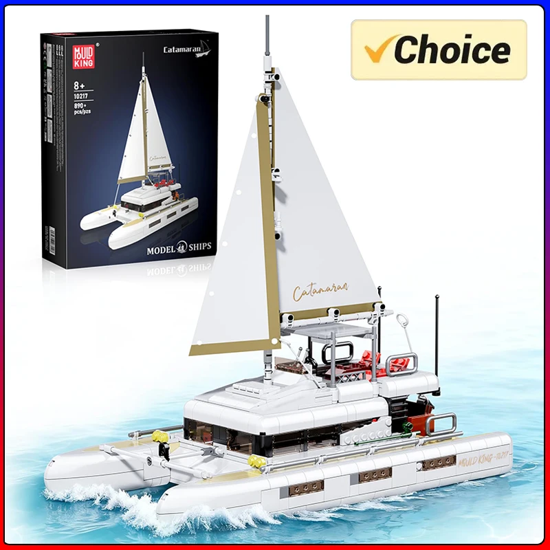Mold King 10217 890 шт. катамаран строительные блоки модель парусного лодки настольные украшения детские сборные игрушки парусник креативный подарок
Mold King 10217 890 шт. катамаран строительные блоки модель парусного лодки настольные украшения детские сборные игрушки парусник креативный подарок