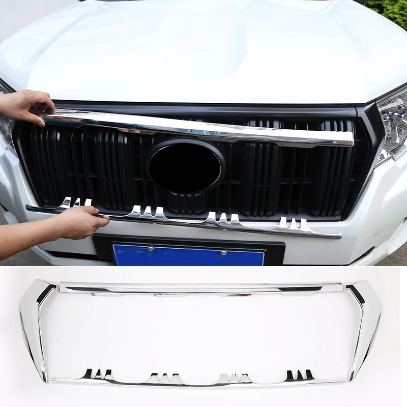 ABS Chrome For Toyota Land Cruiser Prado FJ150 150 2010-2018 Front Grill Decoration Frame Trim Car Accessories
ABS Chrome For Toyota Land Cruiser Prado FJ150 150 2010-2018 Front Grill Decoration Frame Trim Car Accessories