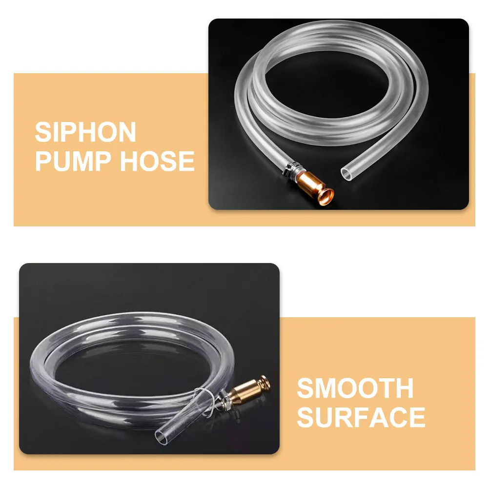 Portable Water Pump Set 1/2 Copper Head PVC Siphon Hose for Oil Transfer Camping Travel Outdoor Liquid Pump
Portable Water Pump Set 1/2 Copper Head PVC Siphon Hose for Oil Transfer Camping Travel Outdoor Liquid Pump