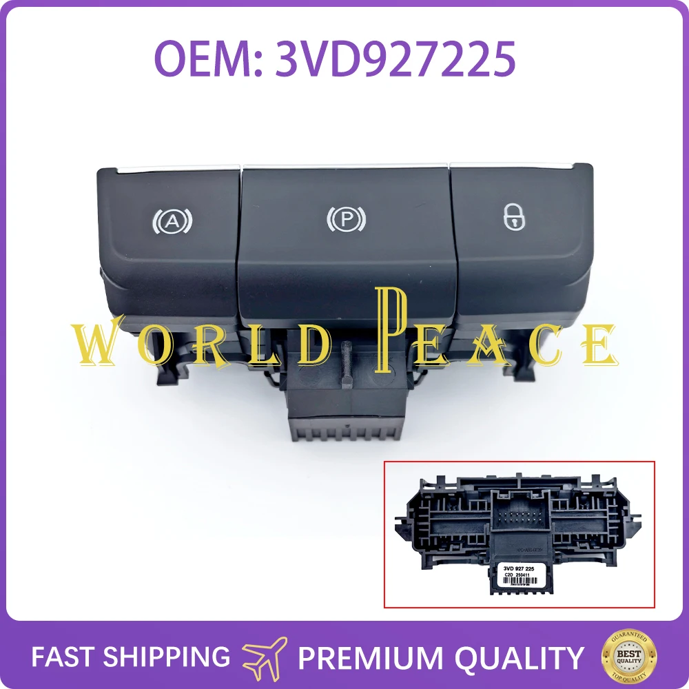 3VD927225 3VD 927 225 электронный переключатель ручного тормоза, переключатель стояночного тормоза, автоматическая кнопка парковки для VW Skoda Superb 2014-2024
3VD927225 3VD 927 225 электронный переключатель ручного тормоза, переключатель стояночного тормоза, автоматическая кнопка парковки для VW Skoda Superb 2014-2024