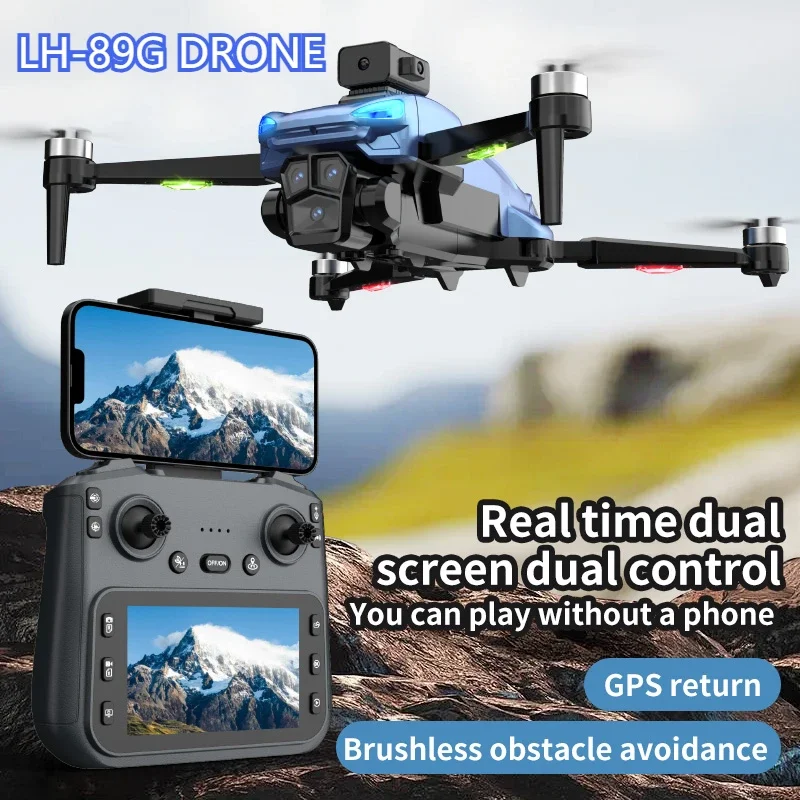Дроны LH-X89G 5G WiFi Бесщеточный GPS-дрон с передачей изображения в реальном времени со встроенным 6-осевым гироскопом Игрушки с дистанционным управлением Подарок
Дроны LH-X89G 5G WiFi Бесщеточный GPS-дрон с передачей изображения в реальном времени со встроенным 6-осевым гироскопом Игрушки с дистанционным управлением Подарок
