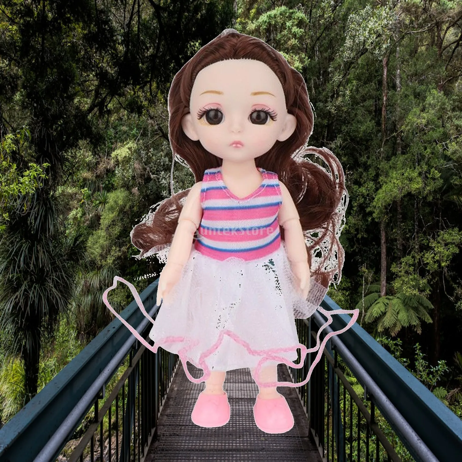 Cartoon BJD Doll Joints Movable Best Gift Toy Lifelike Princess Dolls Play House with Clothes Shoes Doll Figure Toy Doll Girls
Cartoon BJD Doll Joints Movable Best Gift Toy Lifelike Princess Dolls Play House with Clothes Shoes Doll Figure Toy Doll Girls