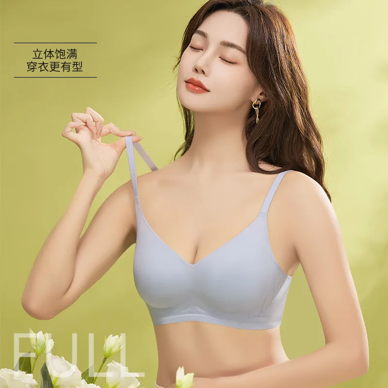 Women's Seamless Push Up Bra Small Chest Wireless Anti Sagging Side Collection Sports Soft Support Thin Summer Bra
Women's Seamless Push Up Bra Small Chest Wireless Anti Sagging Side Collection Sports Soft Support Thin Summer Bra