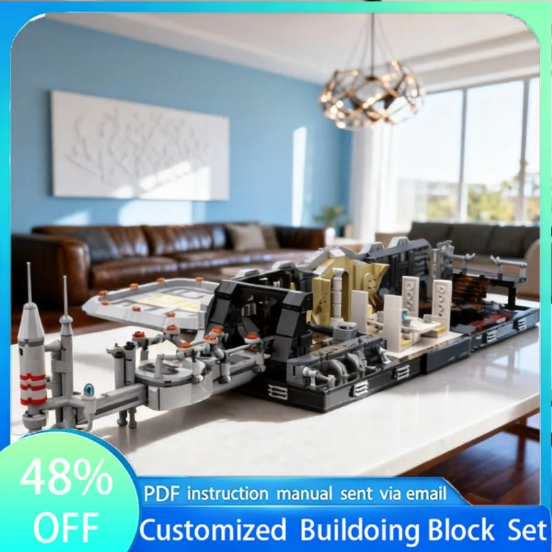 1507 PCS Star Fighting Sci - Fi Aerial City MOC Customize Modular Building Block Creative Design Simple DIY Festival Toy Gift
1507 PCS Star Fighting Sci - Fi Aerial City MOC Customize Modular Building Block Creative Design Simple DIY Festival Toy Gift