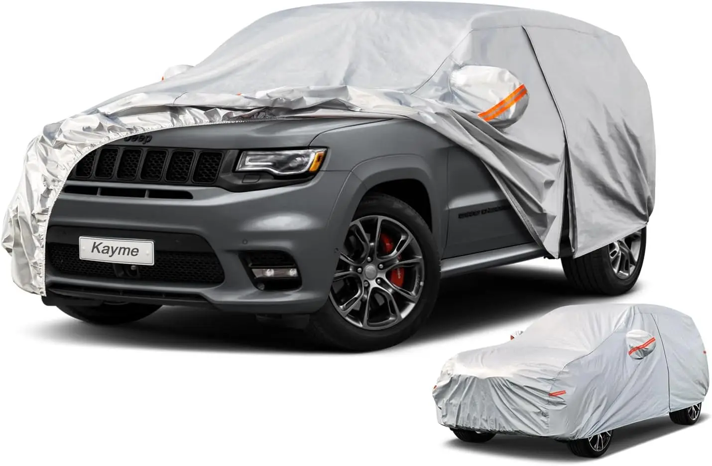 6 Layers SUV Car Cover Waterproof All Weather for Automobiles, Outdoor Full Size Cover Rain Sun UV Protection with Zipper Cotton
6 Layers SUV Car Cover Waterproof All Weather for Automobiles, Outdoor Full Size Cover Rain Sun UV Protection with Zipper Cotton