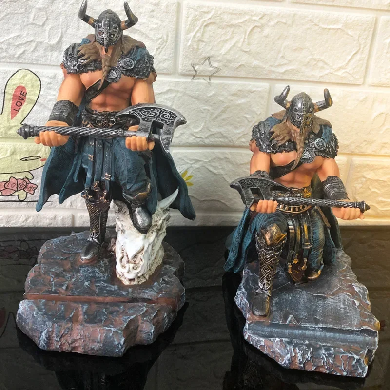 Vikingar Pen Holder Ox Horn Figurine Pencil Stand for Office Accessories Pen Stand Desk Organizer Pencil Holder With Axe
Vikingar Pen Holder Ox Horn Figurine Pencil Stand for Office Accessories Pen Stand Desk Organizer Pencil Holder With Axe