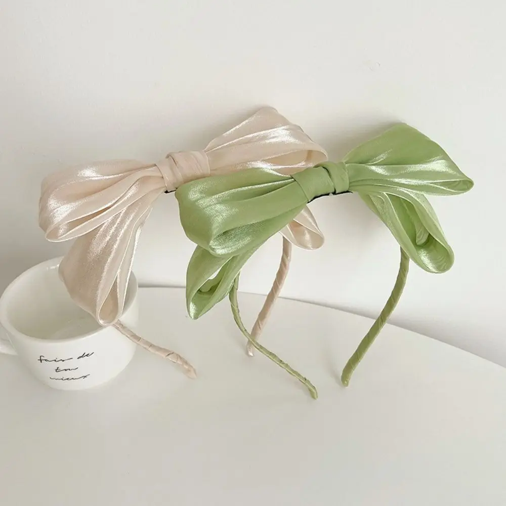 Super Fairy Mesh Barrette Hair Accessories Headwear Women Headband Bow Hair Hoop Korean Style Hairband Bright Silk Hairband
Super Fairy Mesh Barrette Hair Accessories Headwear Women Headband Bow Hair Hoop Korean Style Hairband Bright Silk Hairband