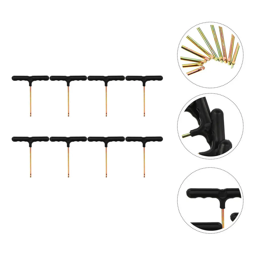 Trampoline Puller with T-Hook 8pcs Spring Tension Tool Kit for Quick Trampoline Service
Trampoline Puller with T-Hook 8pcs Spring Tension Tool Kit for Quick Trampoline Service