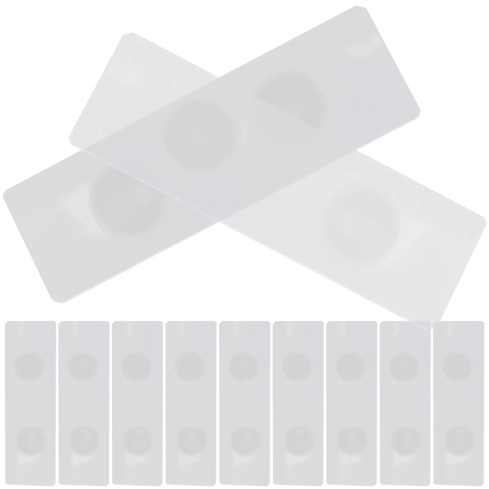 50Pcs Double Concave Glass Microscope Slides Laboratory Quality Slides for Aquatic Specimens Specimen Observation
50Pcs Double Concave Glass Microscope Slides Laboratory Quality Slides for Aquatic Specimens Specimen Observation