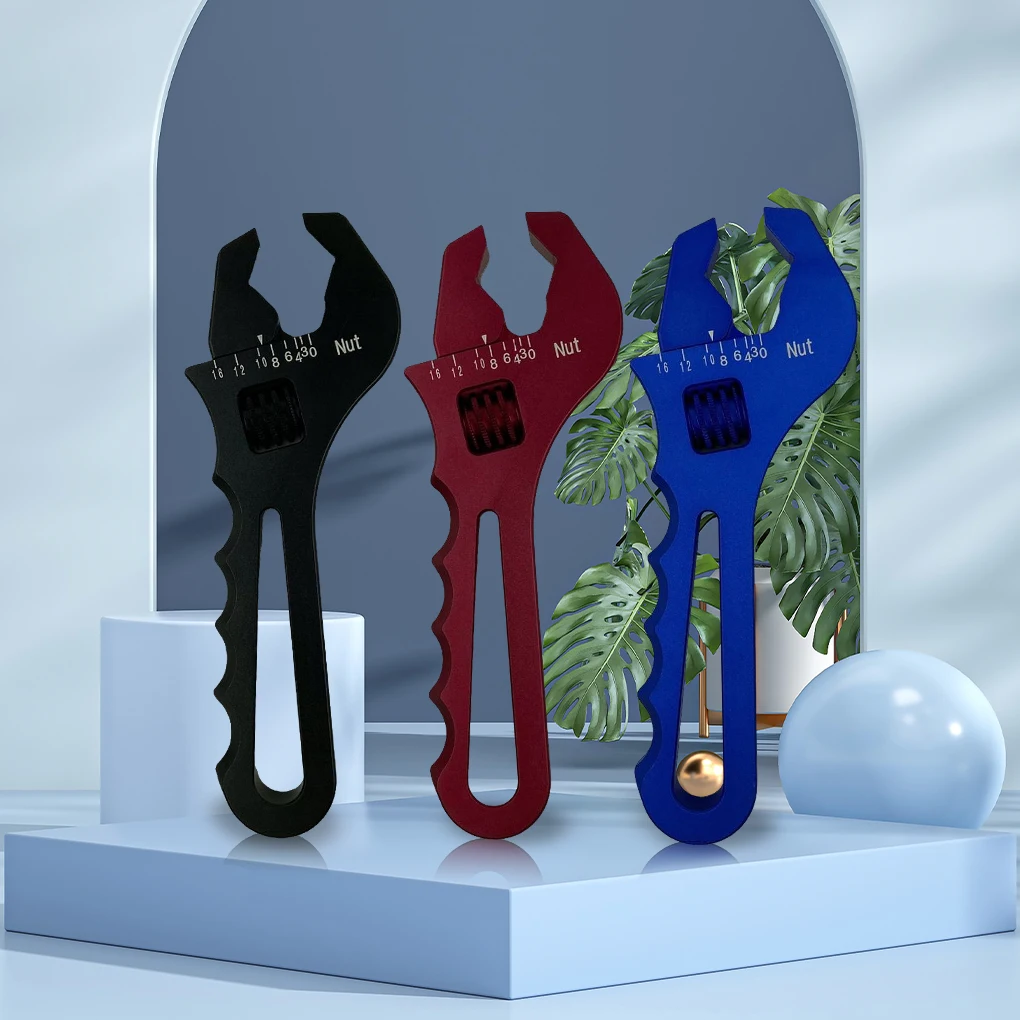 AN3-AN16 Adjustable Wrench Vehicle Hose End Spanner Portable Black
AN3-AN16 Adjustable Wrench Vehicle Hose End Spanner Portable Black