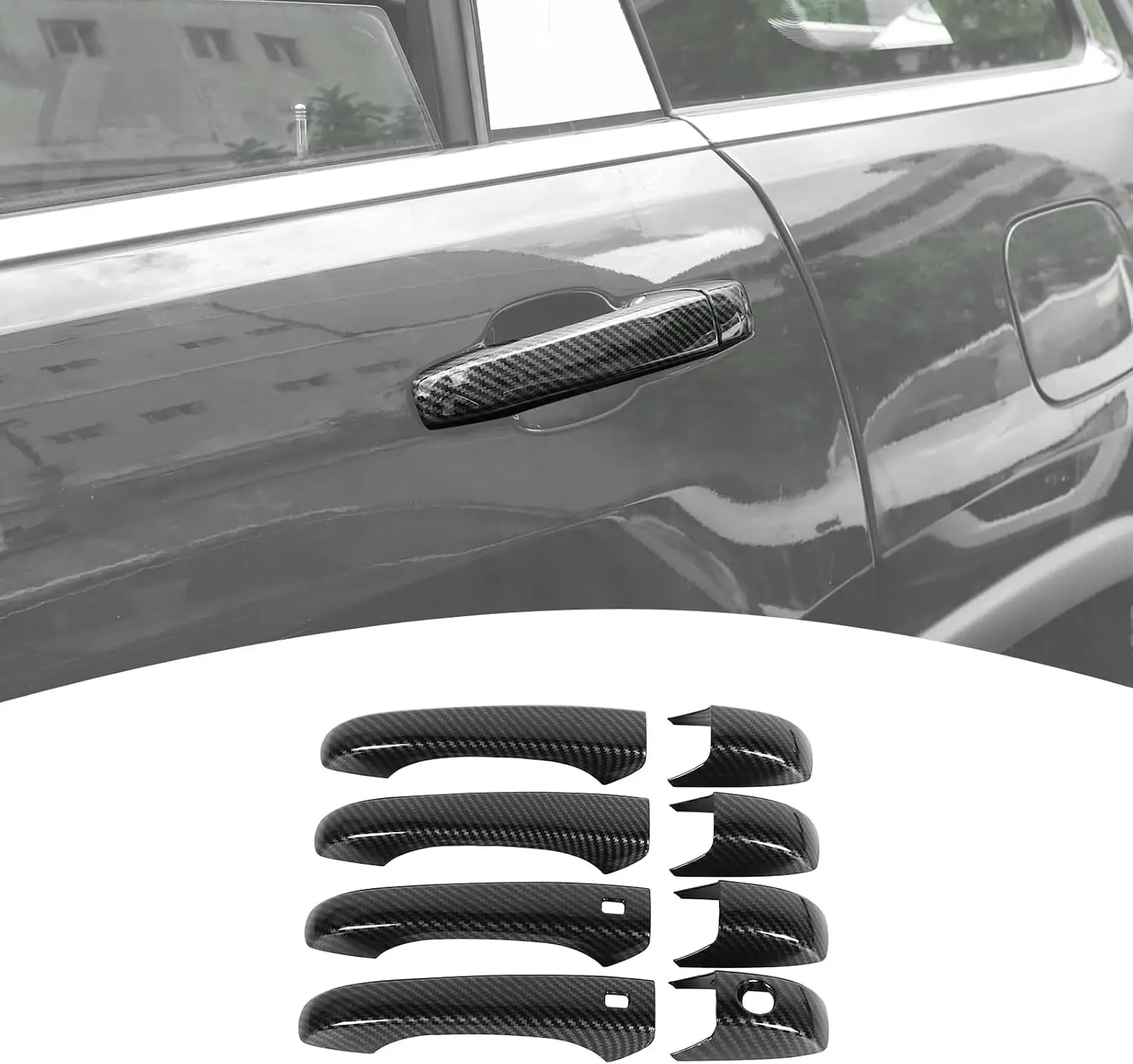 Накладки на внешние дверные ручки из карбона для Jeep Grand Cherokee 2011-2020, автоаксессуары, 4 шт.
Накладки на внешние дверные ручки из карбона для Jeep Grand Cherokee 2011-2020, автоаксессуары, 4 шт.