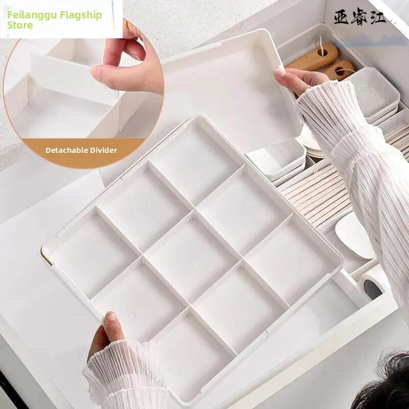 Expandable Drawer Divided Storage Box Cosmetic Kitchen Dining Table Desktop Miscellaneous Organizer Box Acrylic Square Cover
Expandable Drawer Divided Storage Box Cosmetic Kitchen Dining Table Desktop Miscellaneous Organizer Box Acrylic Square Cover