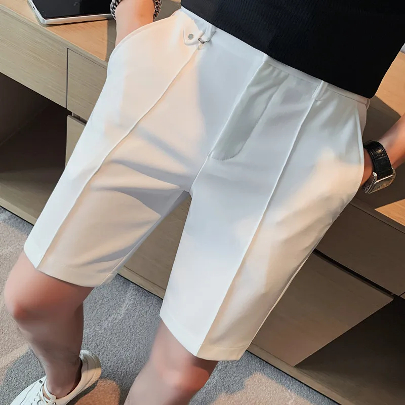 2023 Business Solid Color Shorts Men Summer High Elasticity Casual Loose Shorts Thin Social Beach Shorts Streetwear Men Clothing
2023 Business Solid Color Shorts Men Summer High Elasticity Casual Loose Shorts Thin Social Beach Shorts Streetwear Men Clothing