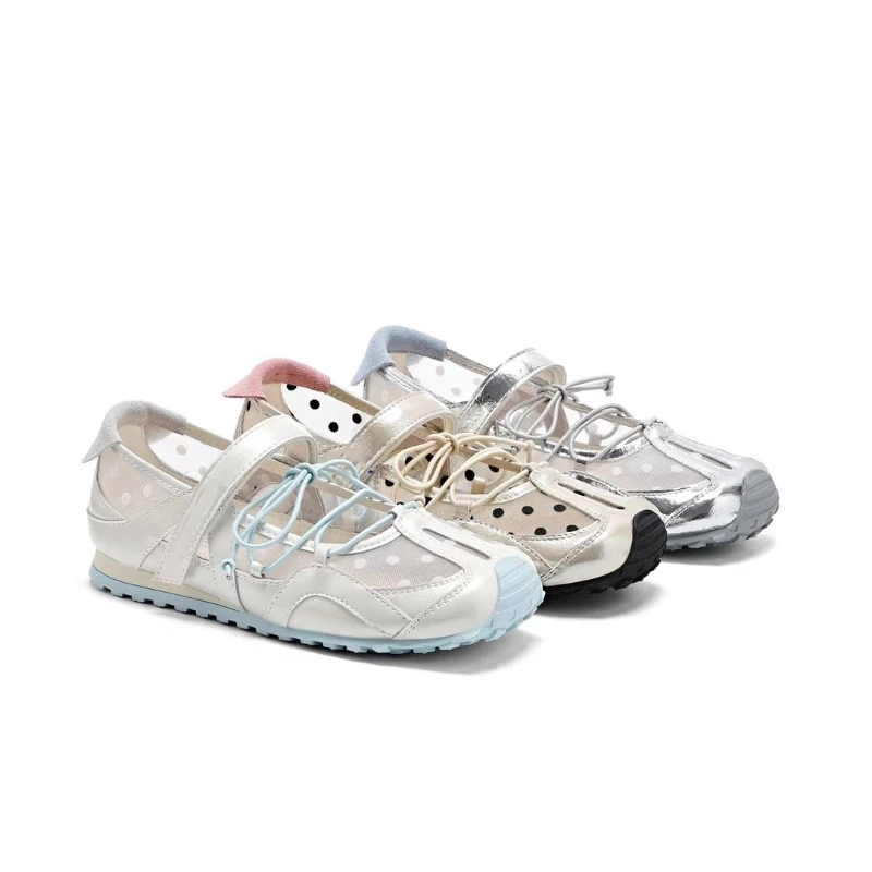 Thick-soled Round-toe Mesh Multi-color Fashionable, Versatile, Comfortable, Anti-slip, Breathable Sports Women's Single Shoes
Thick-soled Round-toe Mesh Multi-color Fashionable, Versatile, Comfortable, Anti-slip, Breathable Sports Women's Single Shoes