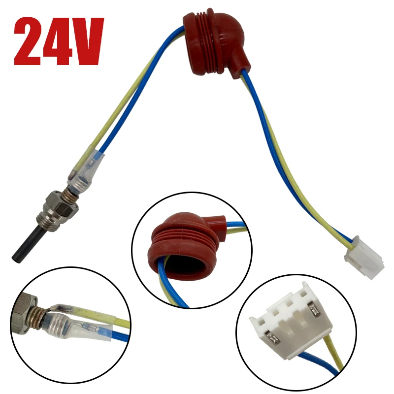 24V Air Diesel Parking Heater Glow Plug Candle Cerami Pin Wrench For Eberspacher Webasto Heater Glow Candle Car Truck VAN Boat
24V Air Diesel Parking Heater Glow Plug Candle Cerami Pin Wrench For Eberspacher Webasto Heater Glow Candle Car Truck VAN Boat