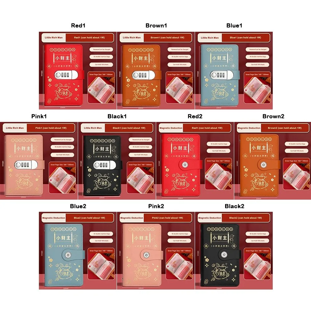100 Envelopes Money Saving Challeng Save Money PU Mini Binder Savings Challenge Reusable Multifunctional Savings Challenges Book
100 Envelopes Money Saving Challeng Save Money PU Mini Binder Savings Challenge Reusable Multifunctional Savings Challenges Book
