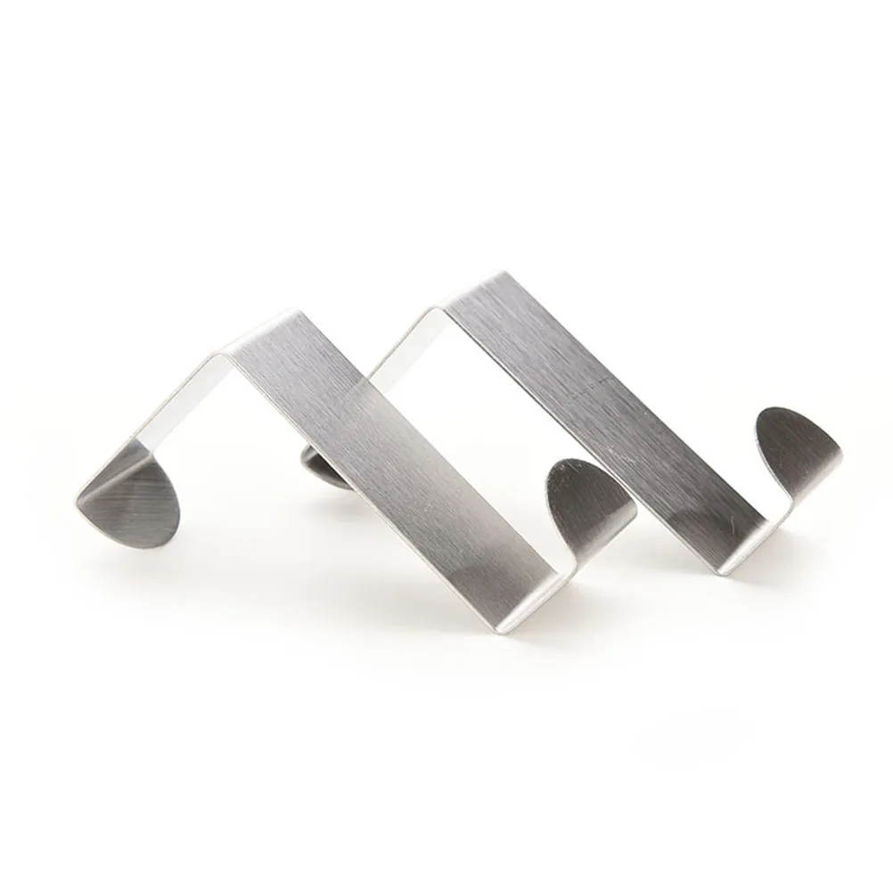 10pcs Stainless Steel Over the Door Hook Single Colorufl Door Hooks for Clothes Towel Scarf Hat (Silver)
10pcs Stainless Steel Over the Door Hook Single Colorufl Door Hooks for Clothes Towel Scarf Hat (Silver)