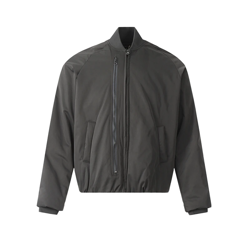 GXFortune American Streetwear Silver ey Deconstructed Bomber Nylon Jaet MA Autumn Winter Cotton Lined ort Outerwear
GXFortune American Streetwear Silver ey Deconstructed Bomber Nylon Jaet MA Autumn Winter Cotton Lined ort Outerwear