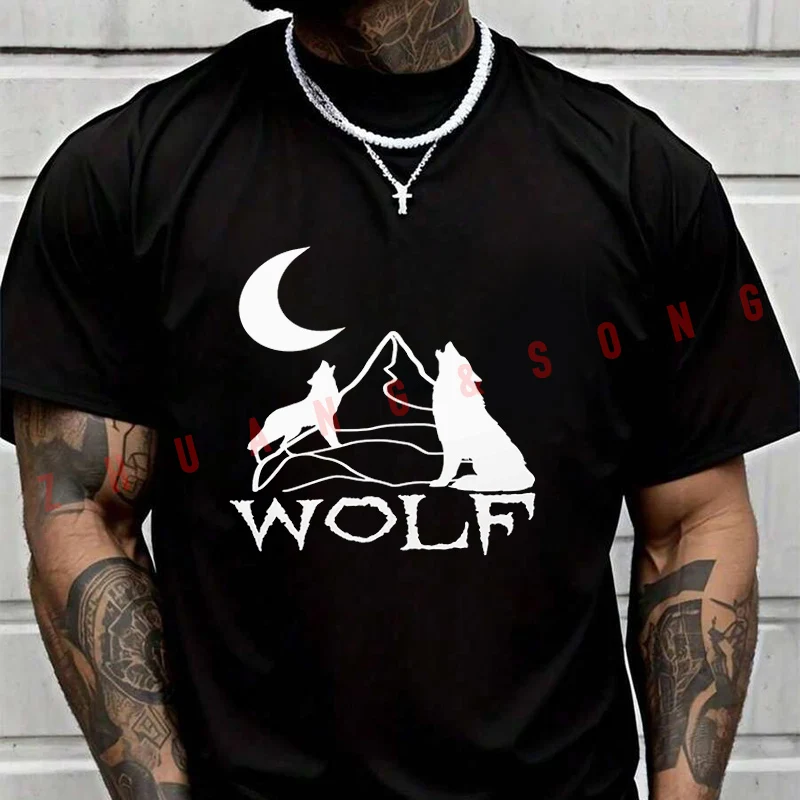Футболка с графическим дизайном Wolves, мужская уличная одежда в стиле хип-хоп, унисекс, повседневные модные топы с короткими рукавами
Футболка с графическим дизайном Wolves, мужская уличная одежда в стиле хип-хоп, унисекс, повседневные модные топы с короткими рукавами