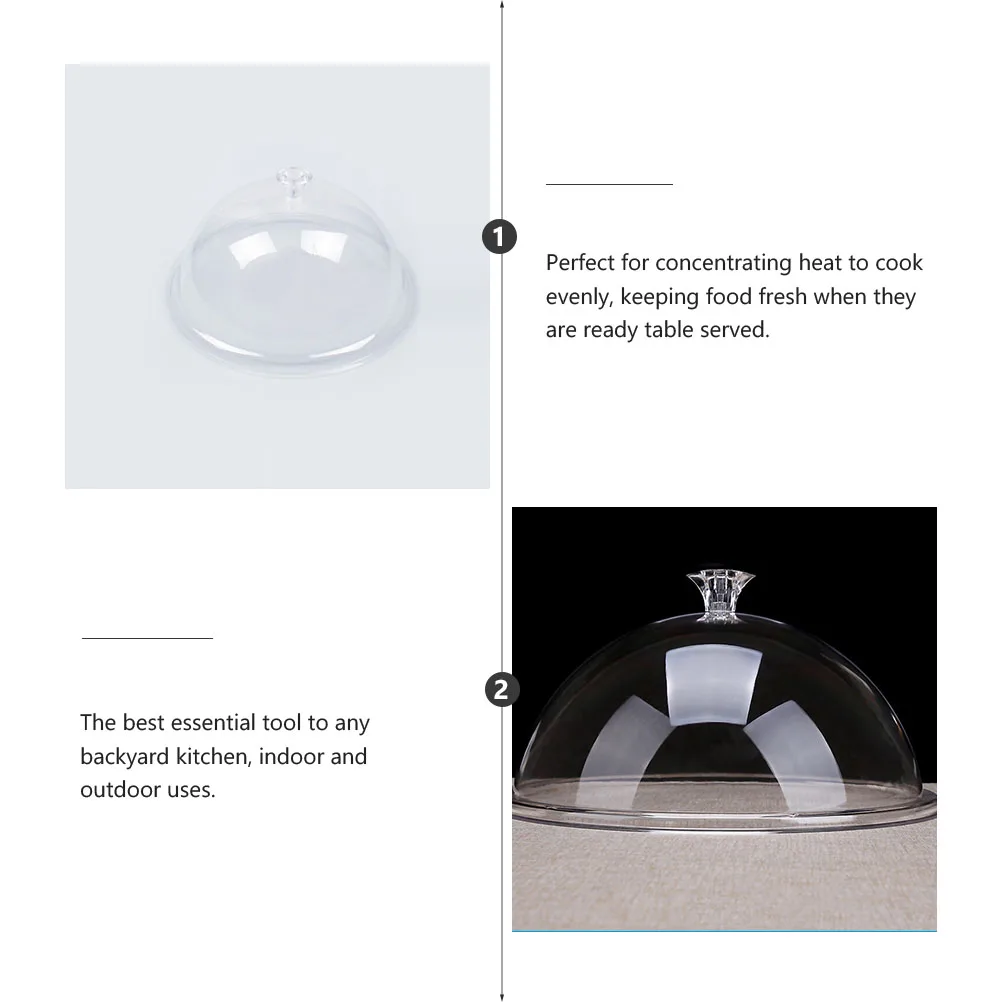Food Cover Reusable Kitchen Tent Covering Microwave Dessert Protection Insulation Lid Transparent Multifunctional Meal
Food Cover Reusable Kitchen Tent Covering Microwave Dessert Protection Insulation Lid Transparent Multifunctional Meal