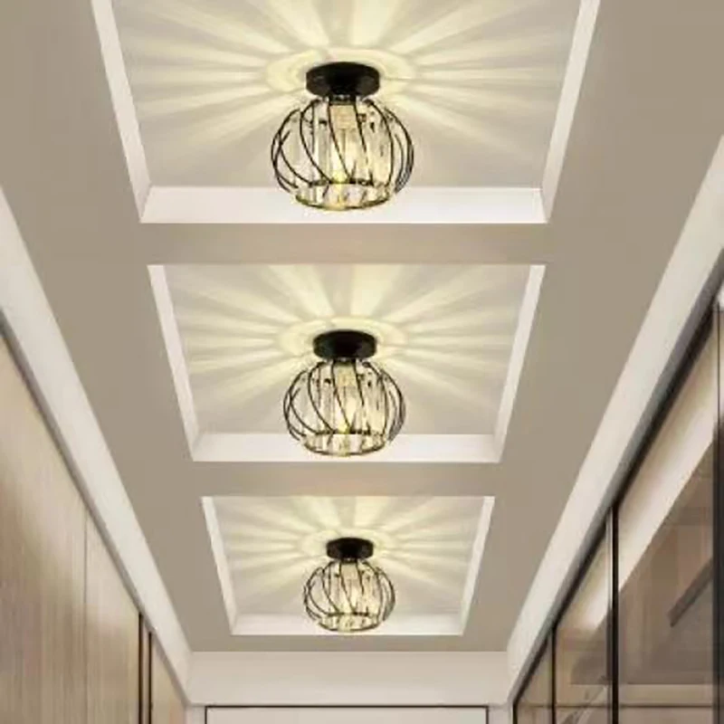 LED Crystal Ceiling Light Hallway Light Hallway Light Minimalist Modern Small Light Creative Balcony Entrance Light Fixture
LED Crystal Ceiling Light Hallway Light Hallway Light Minimalist Modern Small Light Creative Balcony Entrance Light Fixture