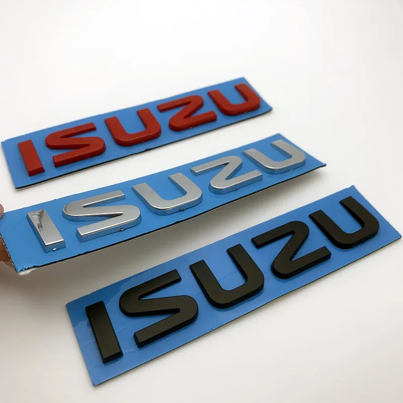 1pcs 3D ABS ISUZU car Letter Emblem Rear tail trunk badge sticker Decal styling auto Accessories
1pcs 3D ABS ISUZU car Letter Emblem Rear tail trunk badge sticker Decal styling auto Accessories