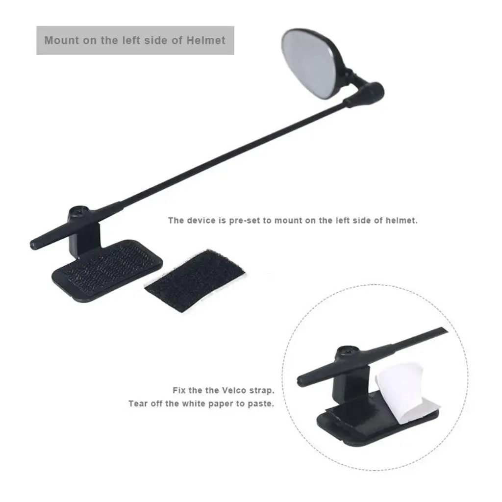 Road Bicycle Accessories Ultralight Safe Riding Mirror Adjustable Rear Glass for Helmet for Cycling
Road Bicycle Accessories Ultralight Safe Riding Mirror Adjustable Rear Glass for Helmet for Cycling