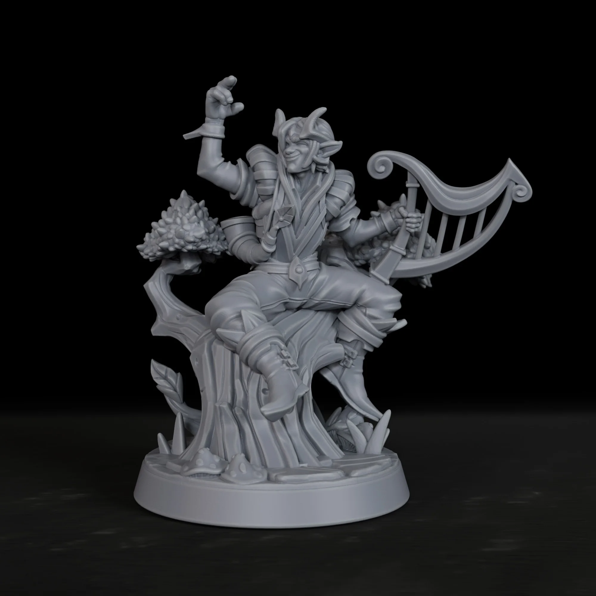 Fantasy Elven Bard Miniature - Paintable Monster Model, High-Quality Collectible RPG Accessory for Dungeon Master
Fantasy Elven Bard Miniature - Paintable Monster Model, High-Quality Collectible RPG Accessory for Dungeon Master