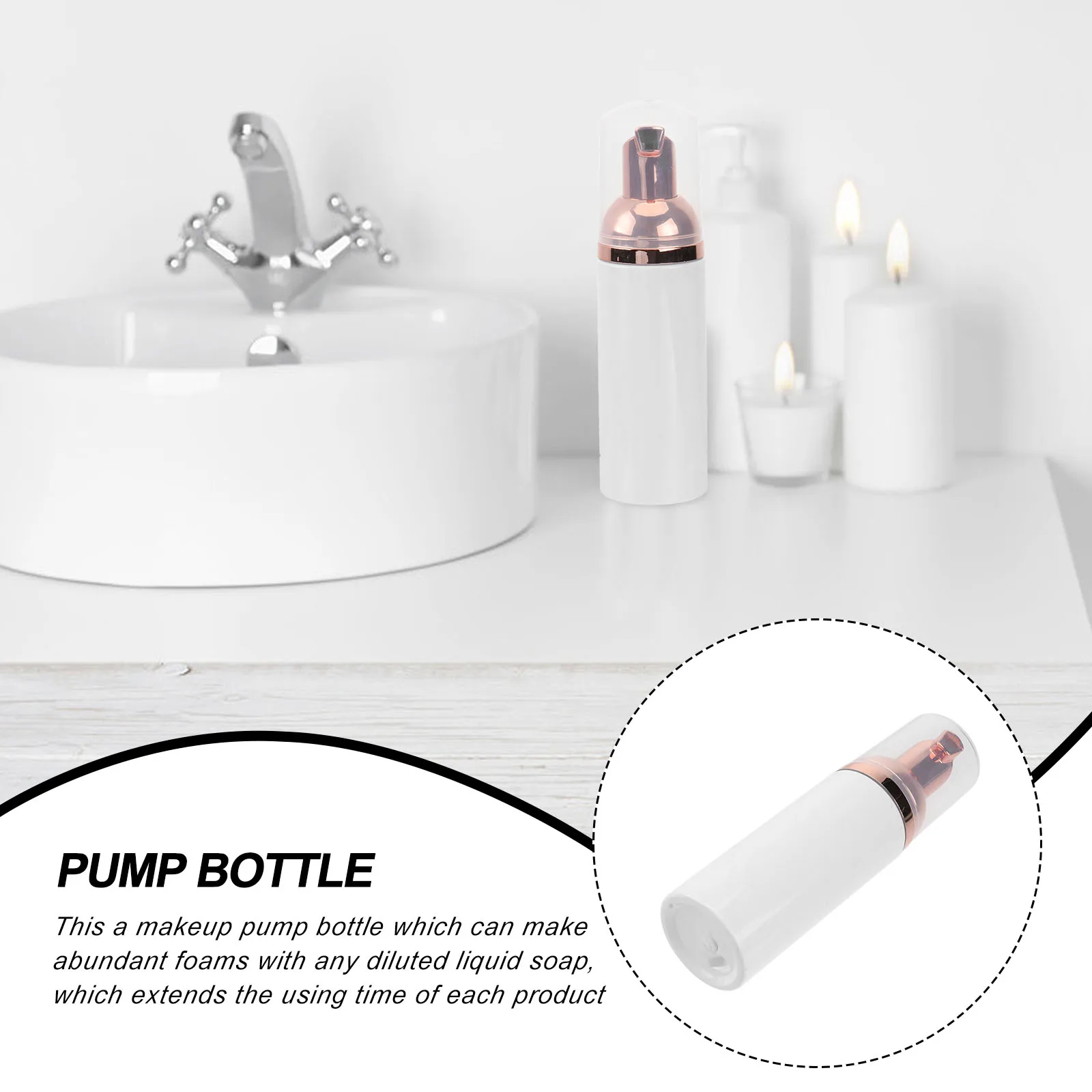 6pcs Foam Refillable Reusable Foam-Making Bootle EcoFriendly Shampoo Pump Mousse Container Travel Makeup Long Straw
6pcs Foam Refillable Reusable Foam-Making Bootle EcoFriendly Shampoo Pump Mousse Container Travel Makeup Long Straw