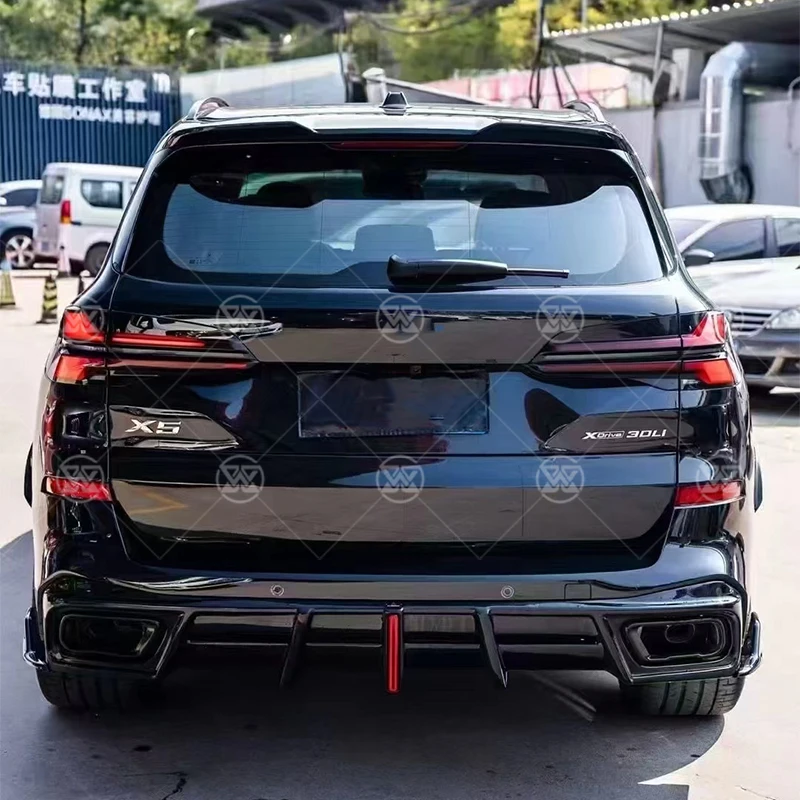 Задний бампер из углеродного волокна, диффузор, спойлер для BMW X5 G05, автомобильный задний сплиттер для губ, автозапчасти, комплекты кузова
Задний бампер из углеродного волокна, диффузор, спойлер для BMW X5 G05, автомобильный задний сплиттер для губ, автозапчасти, комплекты кузова