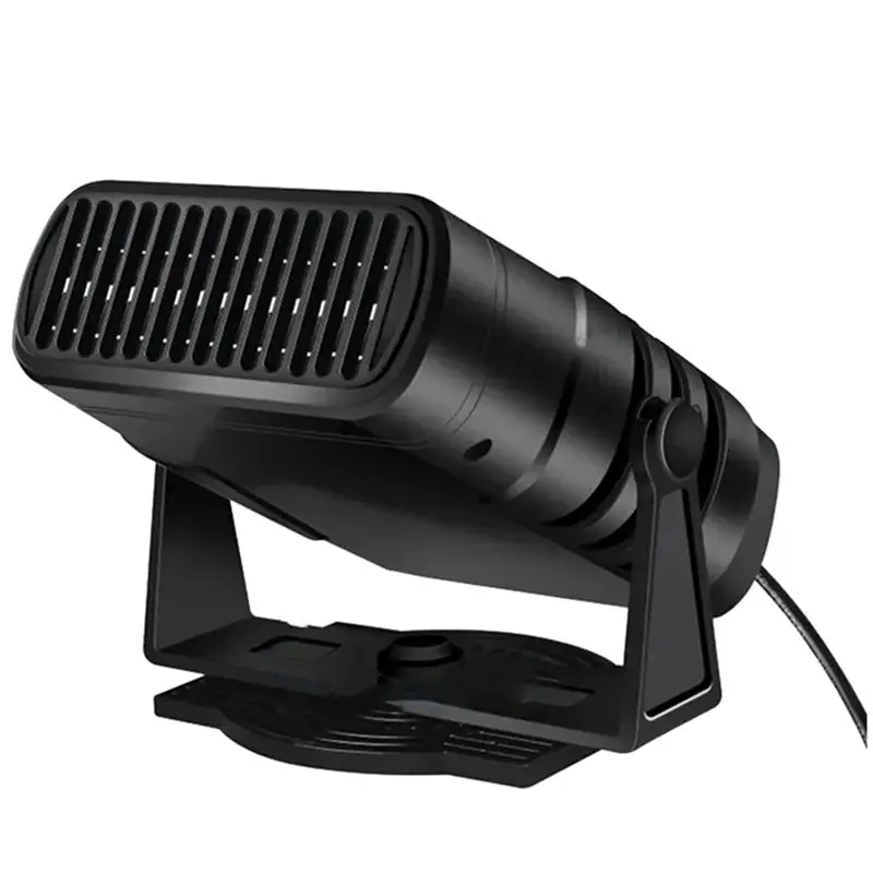 AT21-12 Car Heater Car Windshield Fast Heating Defrost Defogger 360 Degree Rotation Auto Heater For Interior Accessories