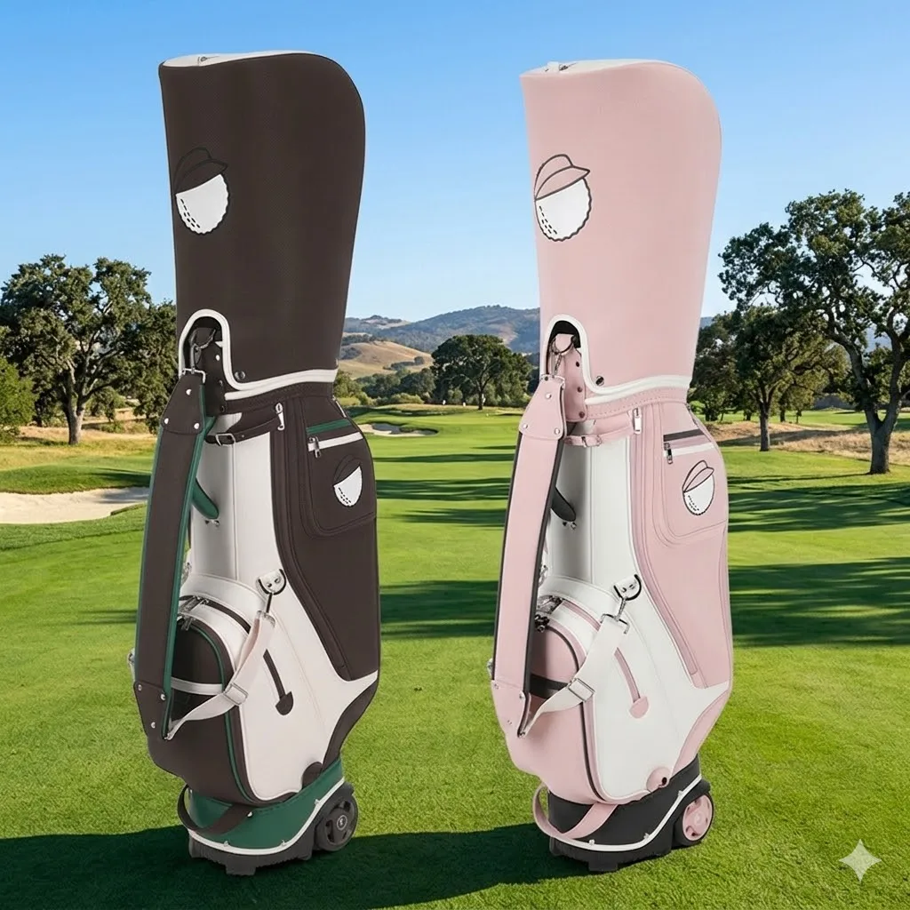 Korean Style Golf Bag with Wheels Trendy Cartoon Stand Club Bags Professional Waterproof Trolley Golf Pouch for Men Women
Korean Style Golf Bag with Wheels Trendy Cartoon Stand Club Bags Professional Waterproof Trolley Golf Pouch for Men Women