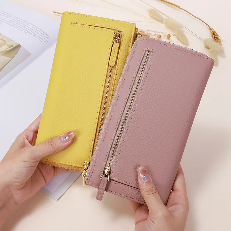 Western RFID Bocking Cowhide Leather Women Wallet Large Capacity Zipper Coin Purse for Ladies
Western RFID Bocking Cowhide Leather Women Wallet Large Capacity Zipper Coin Purse for Ladies