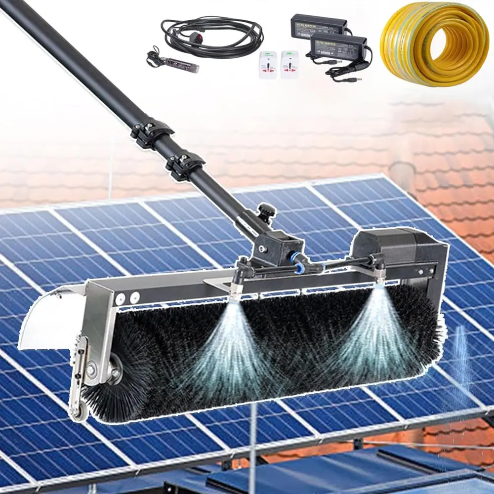 Solar Photovoltaic Panel Cleaning, Solar Panel Cleaning Kit with Extension Pole, Professional Long Reach Soft Brush for Solar P
Solar Photovoltaic Panel Cleaning, Solar Panel Cleaning Kit with Extension Pole, Professional Long Reach Soft Brush for Solar P