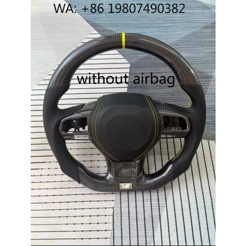 Premium Leather Carbon Fiber Racing Steering Wheel New Modified Trim Fit LX570 Auto Interior Modification Parts
Premium Leather Carbon Fiber Racing Steering Wheel New Modified Trim Fit LX570 Auto Interior Modification Parts